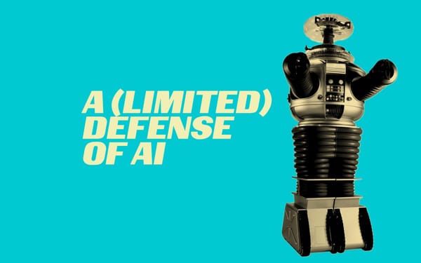 A (Limited) Defense of AI